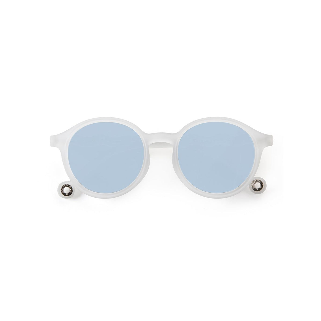 Junior Oval Sunglasses Jellyfish White