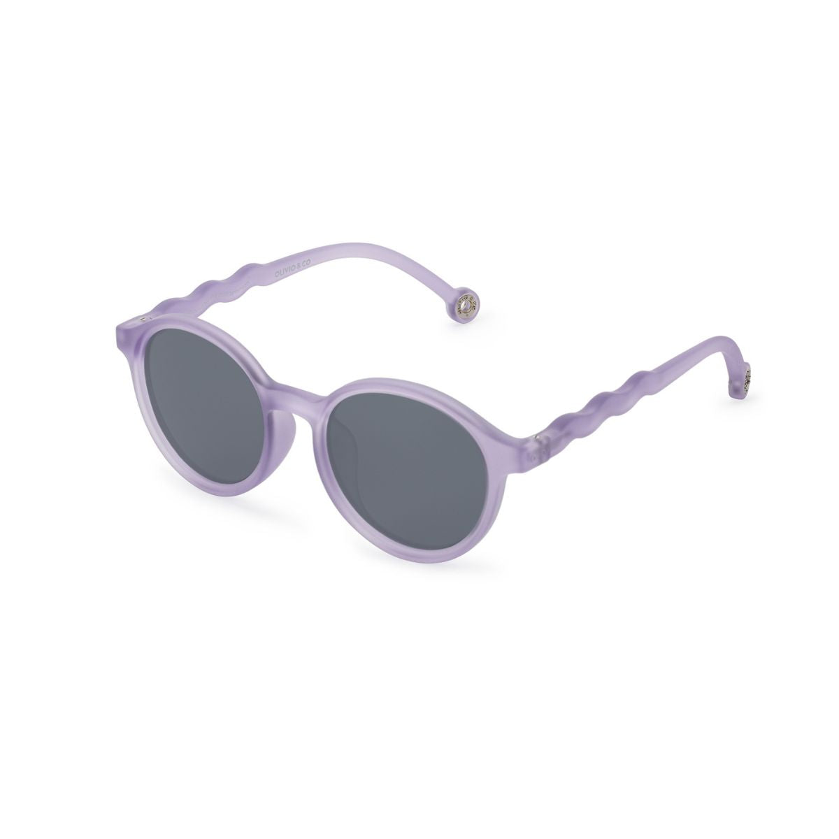 Teen & Adult Oval Sunglasses Purple Coral