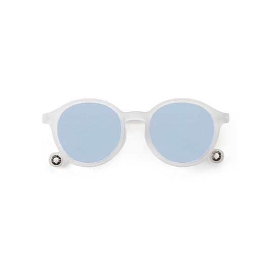 Junior Oval Sunglasses Jellyfish White