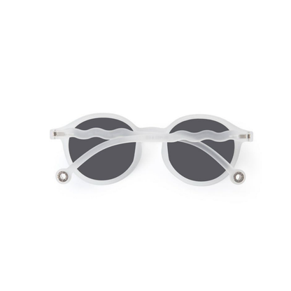 Junior Oval Sunglasses Jellyfish White