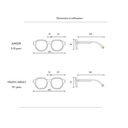 Junior+ D Sunglasses Colorblock Sea