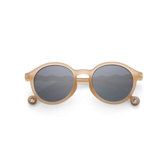 Teen & Adult Oval Sunglasses Sand Beige