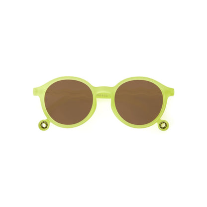 Teen & Adult Oval Sunglasses Lime Green