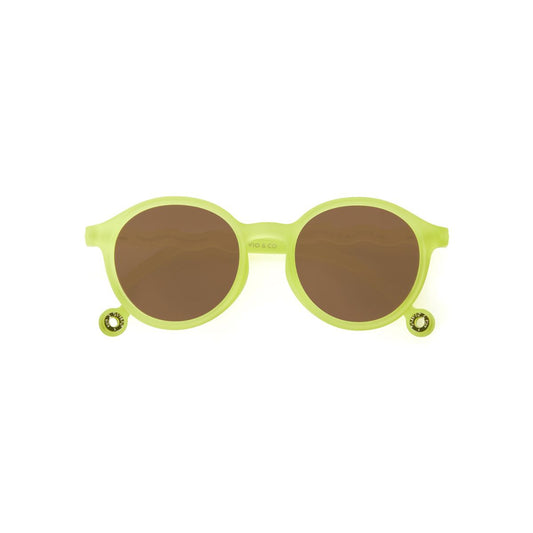 Teen & Adult Oval Sunglasses Lime Green