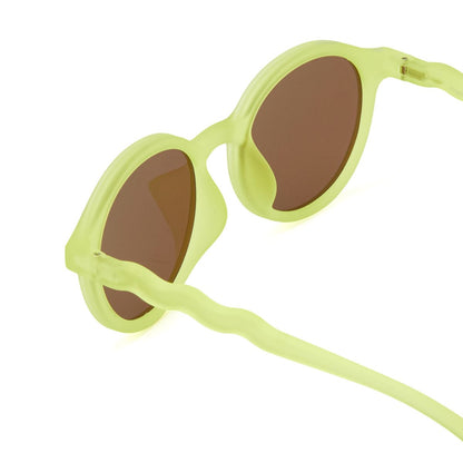 Teen & Adult Oval Sunglasses Lime Green